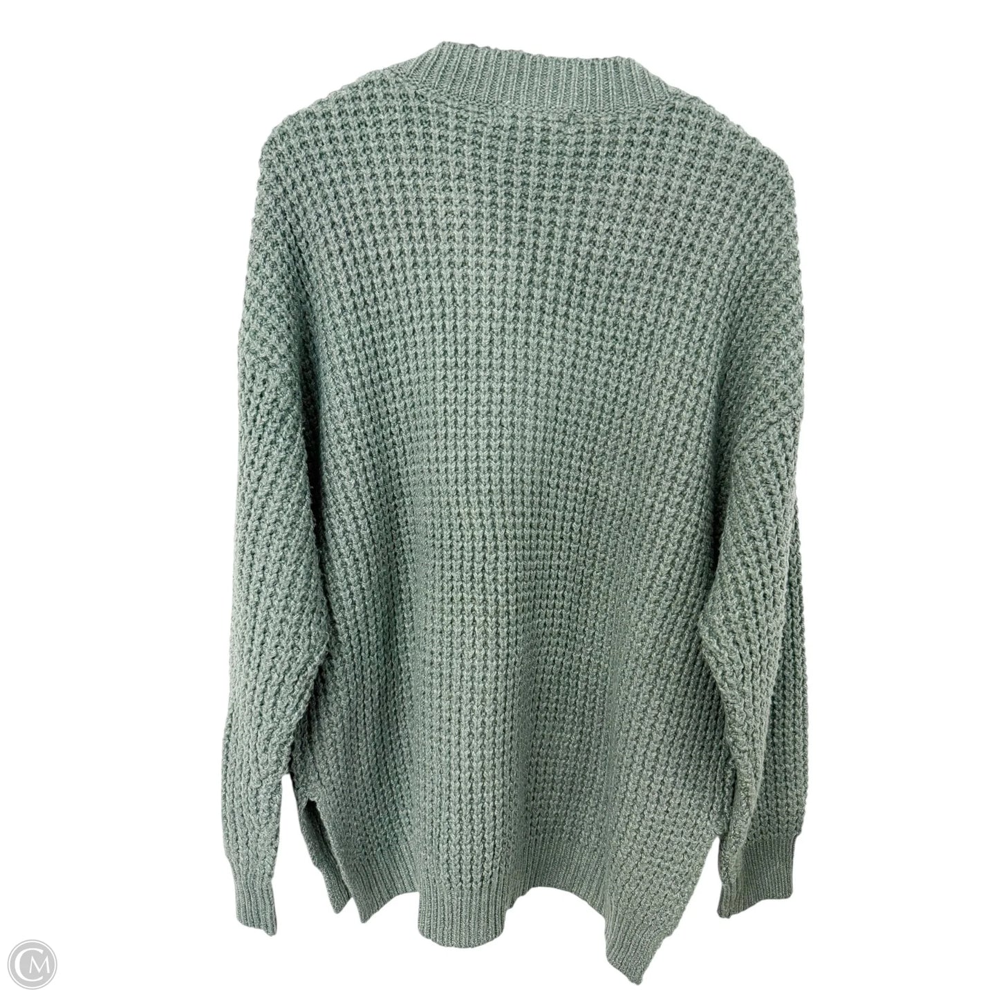 Sweater By Cme In Green, Size: Xl