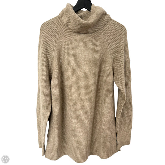 Sweater By Loft In Tan, Size: Xl