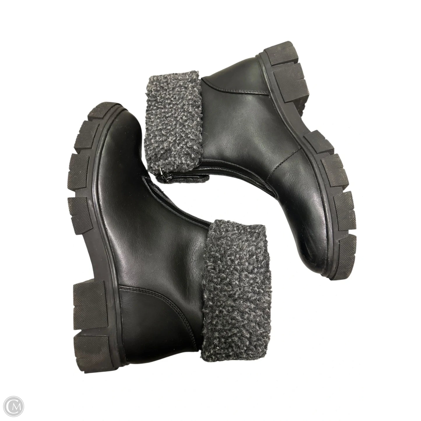 Boots Leather By Blondo In Black, Size: 9.5