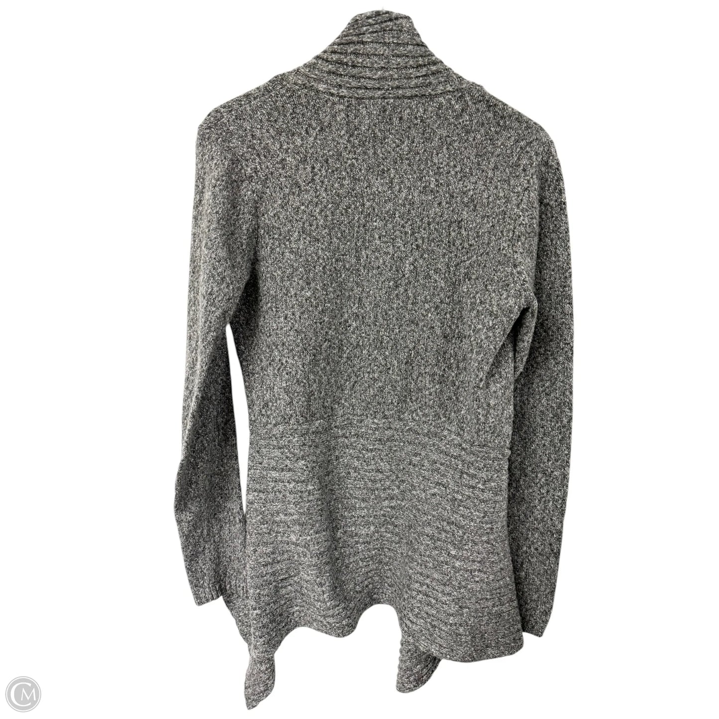 Sweater Cardigan By St Johns Bay In Grey, Size: M