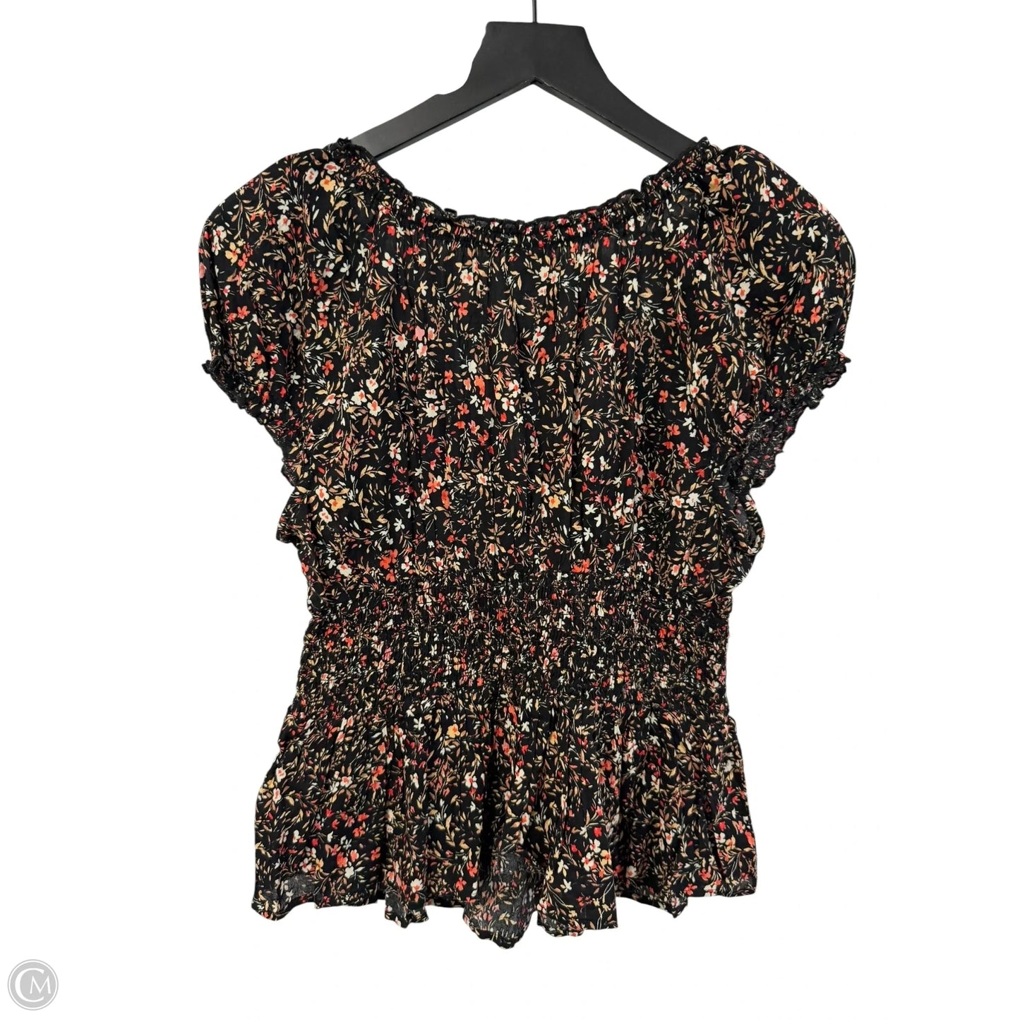 Top Short Sleeve By Old Navy In Black, Size: M