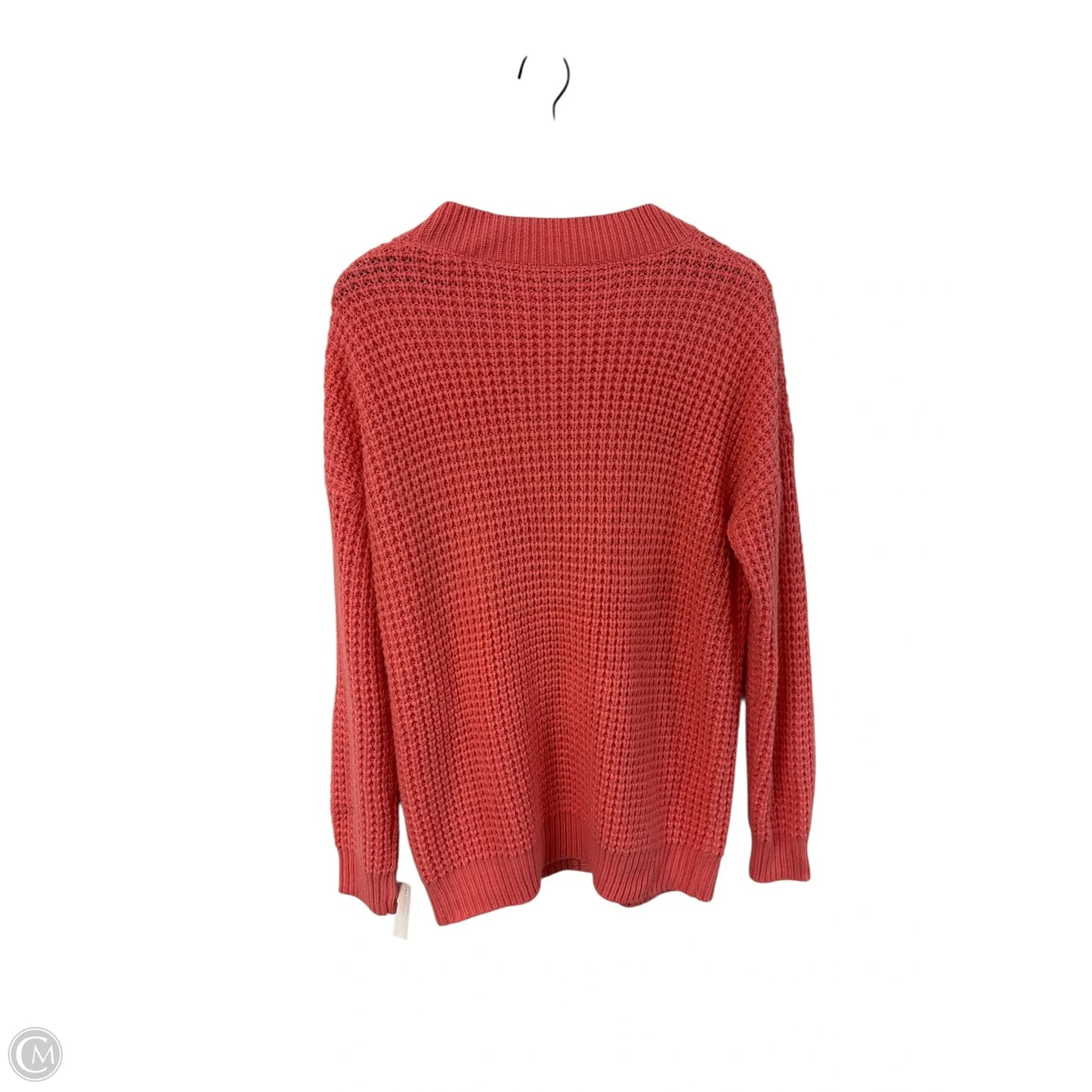 Sweater Cardigan By Cmf In Pink, Size: Xl