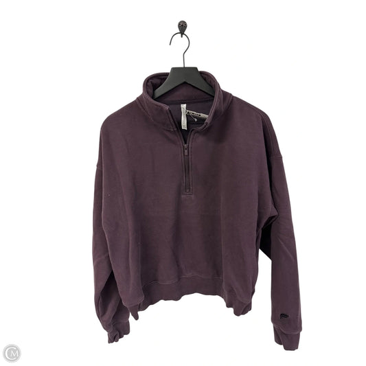 Sweatshirt Collar By Fabletics In Purple, Size: Xl