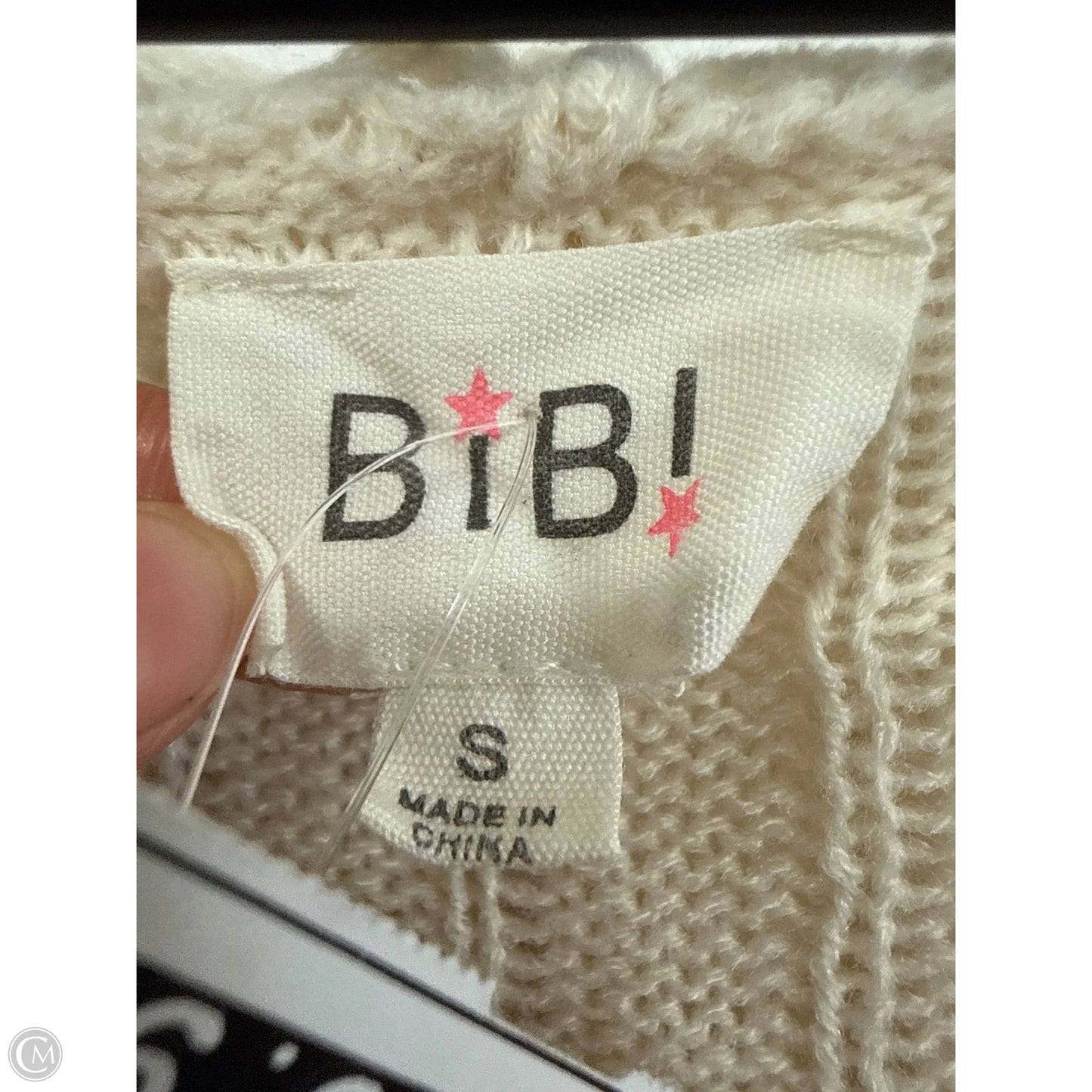 Sweater By Bibi In Cream, Size: S