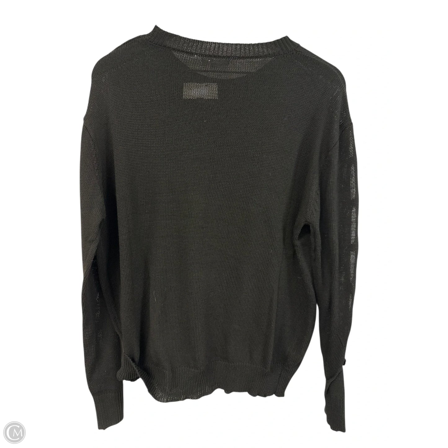 Sweater By Main Strip In Black, Size: L
