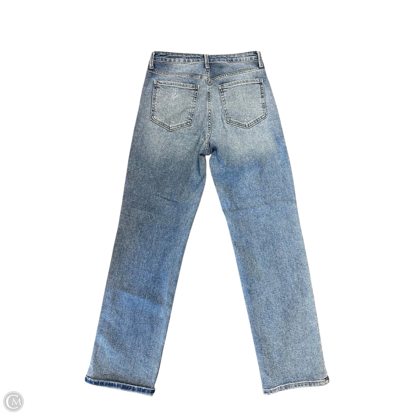 Jeans Boyfriend By Just Black In Blue Denim, Size: 6