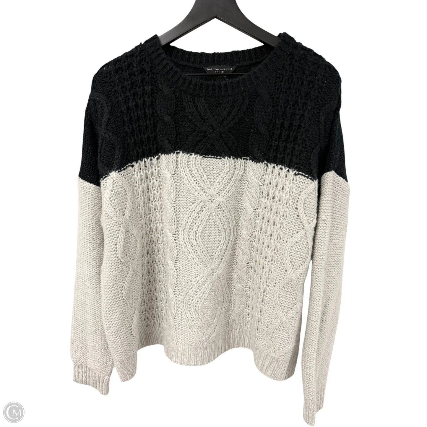 Sweater By Cmc In Black & Grey, Size: Xl