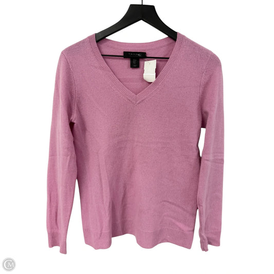 Sweater Cashmere By T Tahari In Pink, Size: S