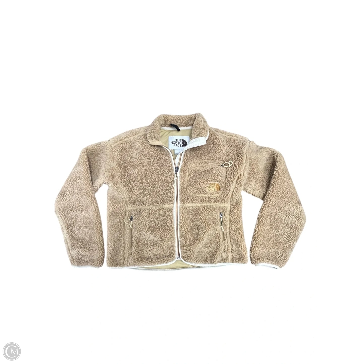 Jacket Faux Fur & Sherpa By The North Face In Tan, Size: Xs
