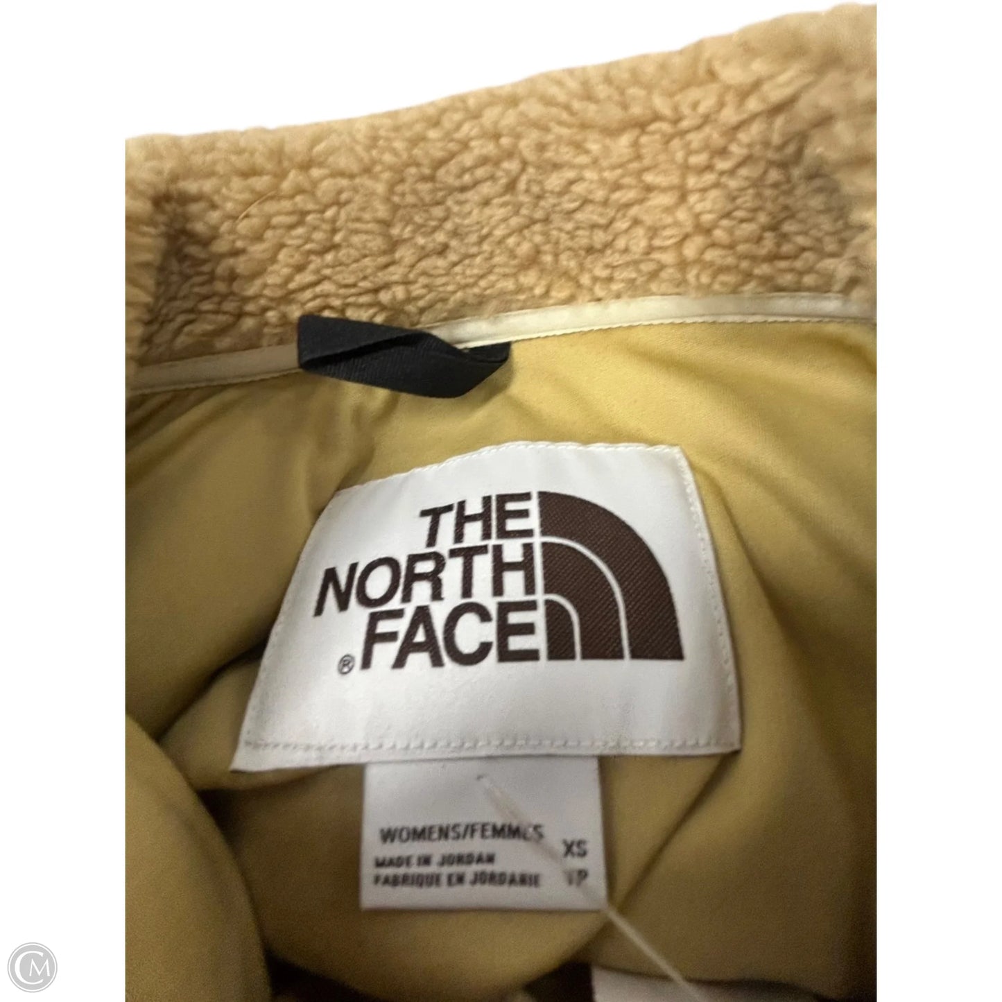 Jacket Faux Fur & Sherpa By The North Face In Tan, Size: Xs