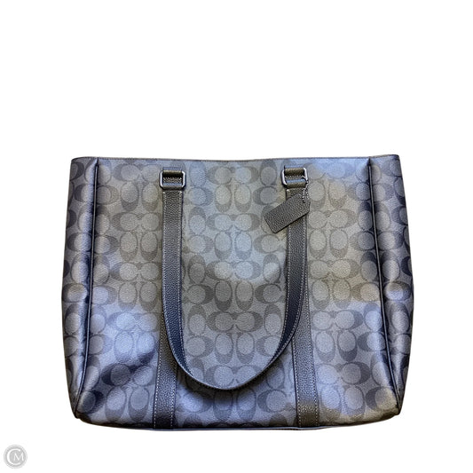 Tote Designer By Coach, Size: Large