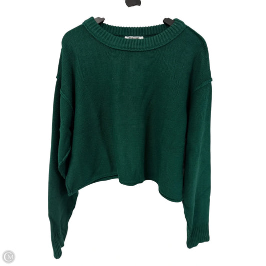 Sweater By Double Zero In Green, Size: L