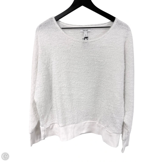 Sweater By Nine West In White, Size: Xl