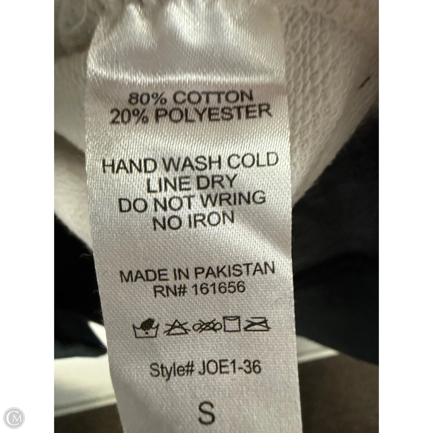 Sweatshirt Hoodie By Like Love In Grey & White, Size: S