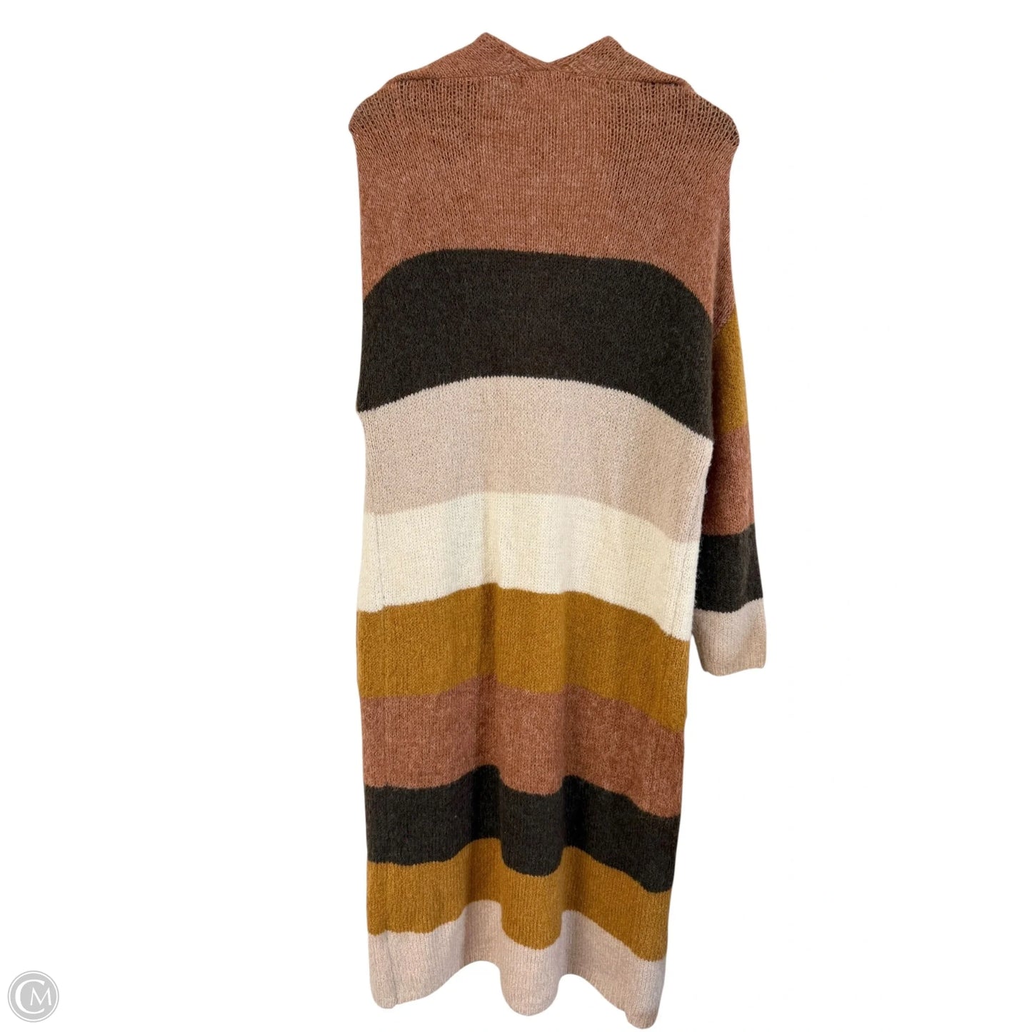 Sweater Cardigan By Dreamers In Multi-colored, Size: S