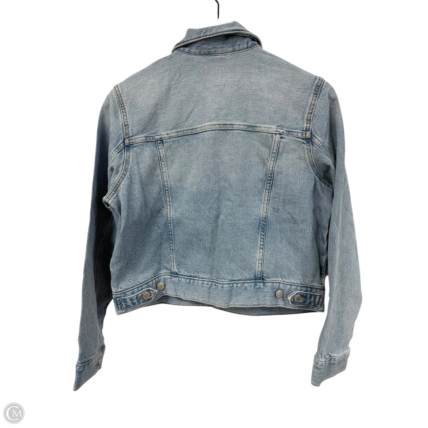 Jacket Denim By Banana Republic In Blue Denim, Size: S