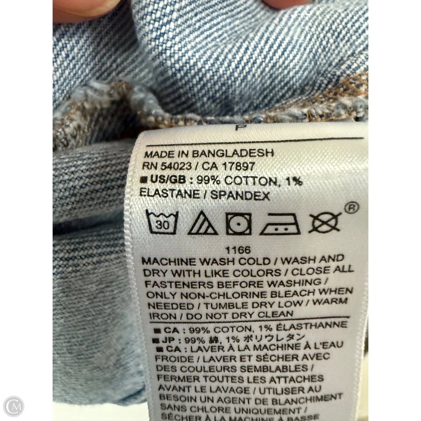 Jacket Denim By Banana Republic In Blue Denim, Size: S