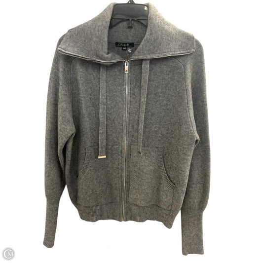 Sweater By Charlie B In Grey, Size: M