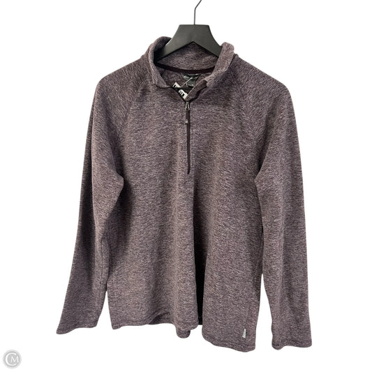 Sweatshirt Collar By Eddie Bauer In Purple, Size: Xl