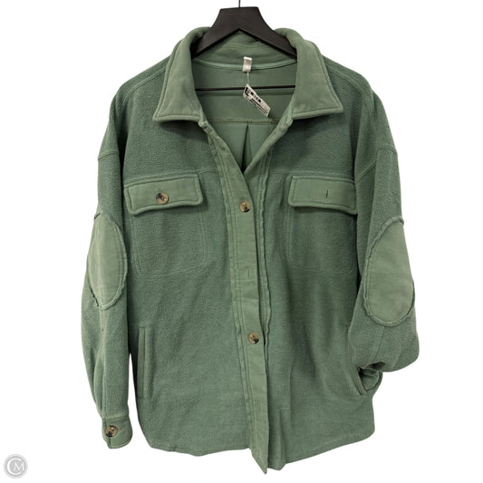 Jacket Shirt By Wishlist In Green, Size: M