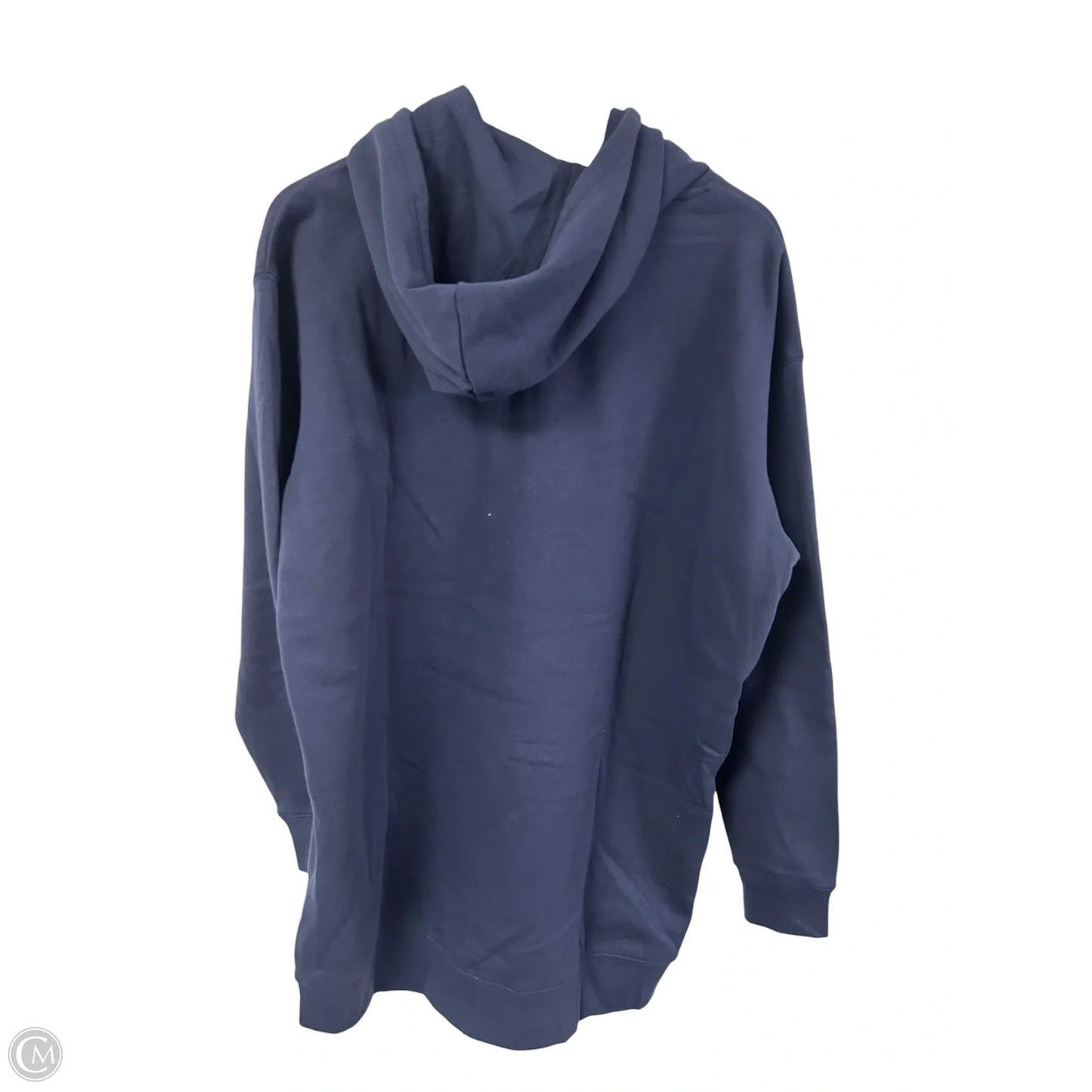 Sweatshirt Hoodie By Fila In Navy, Size: M