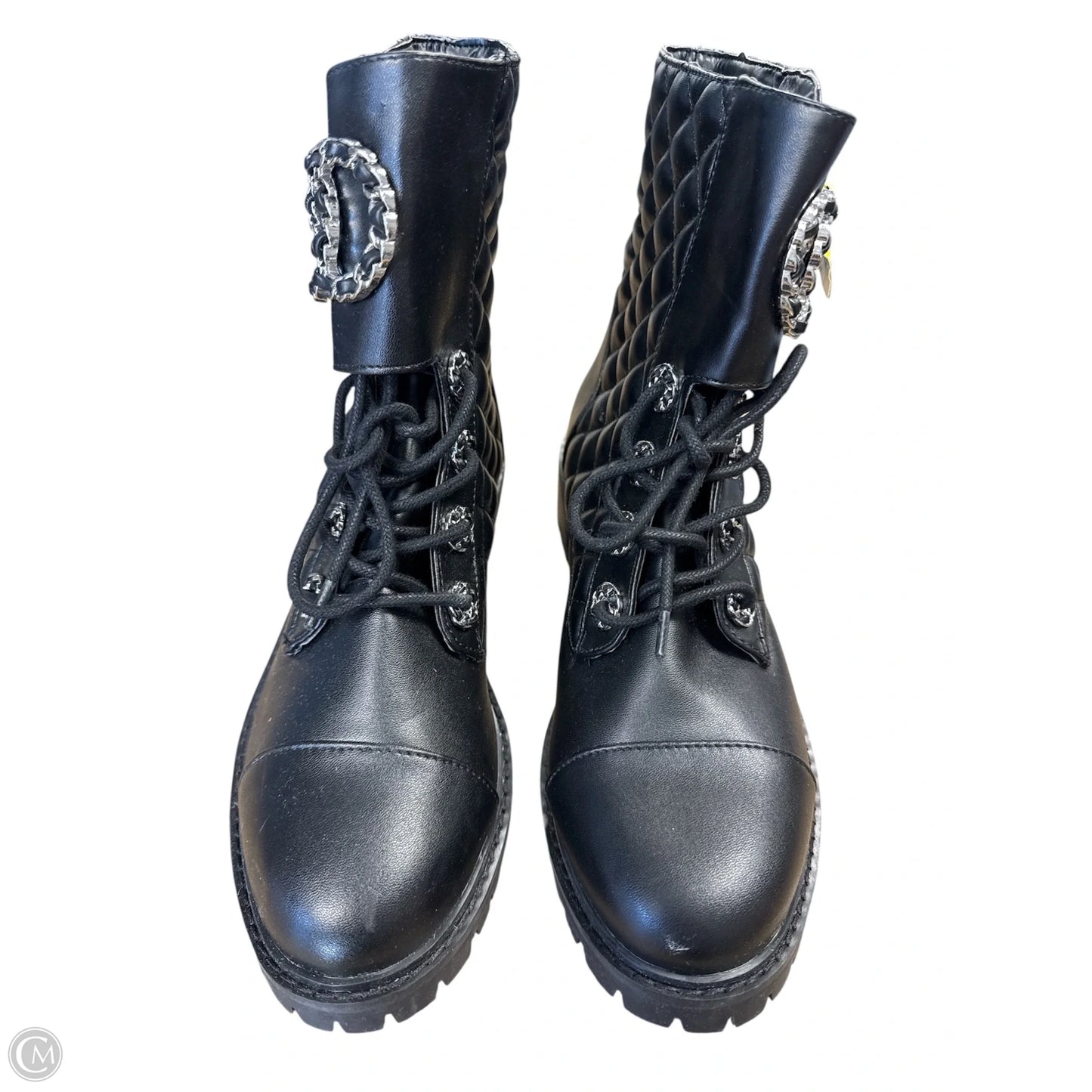 Boots Combat By Clothes Mentor In Black, Size: 9