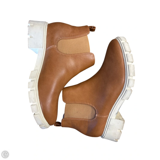 Shoes Heels Block By Journee In Brown, Size: 8.5