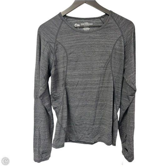 Athletic Top Long Sleeve Crewneck By Zyia In Grey, Size: Xl