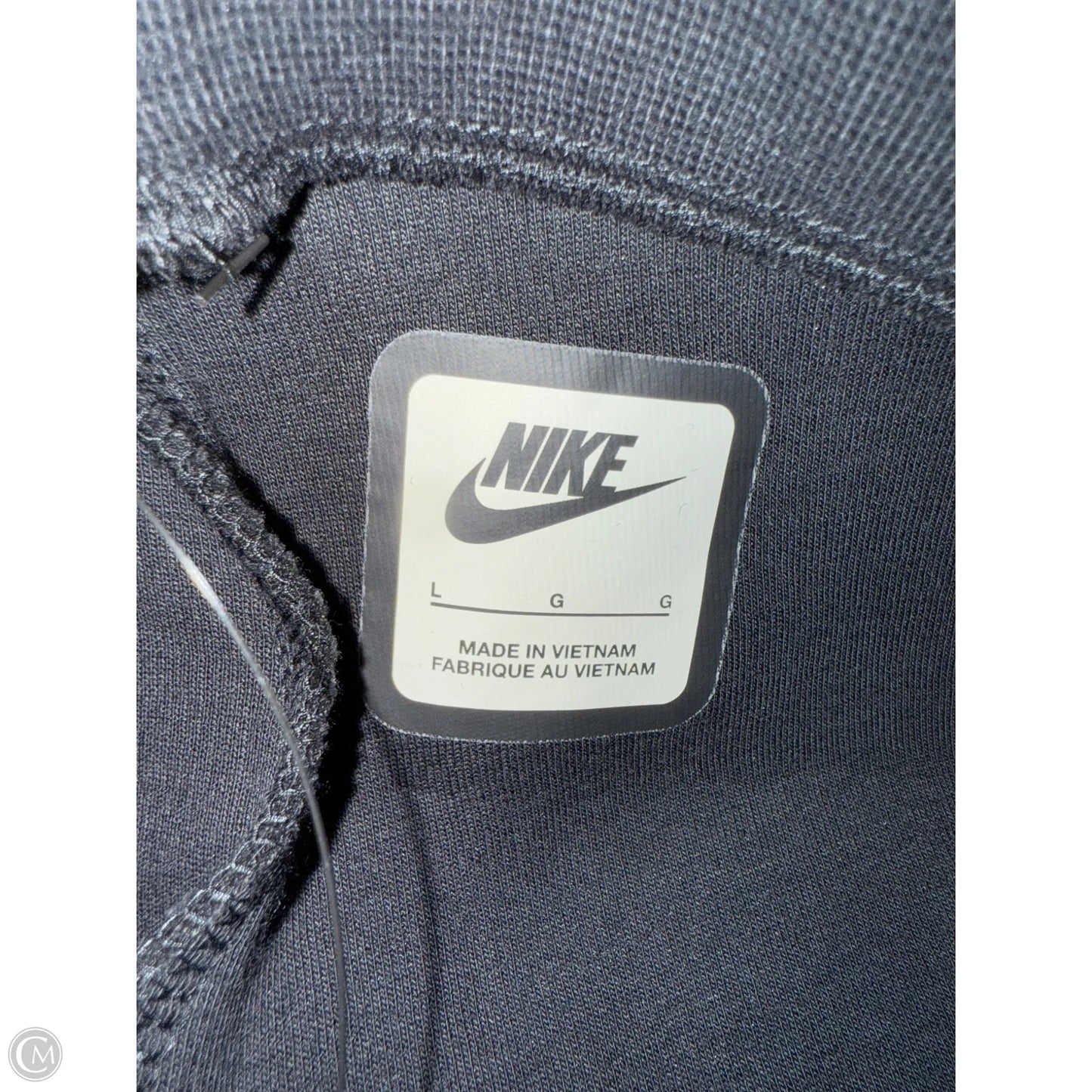 Athletic Pants By Nike Apparel In Black, Size: L