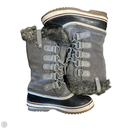 Boots Snow By Sorel In Grey, Size: 8