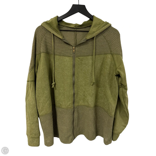 Jacket Shirt By Cmf In Green, Size: M