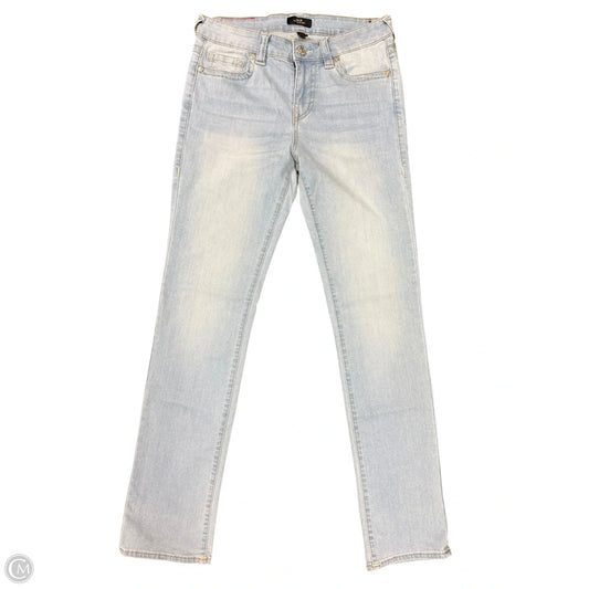 Jeans Straight By True Religion In Blue Denim, Size: 8