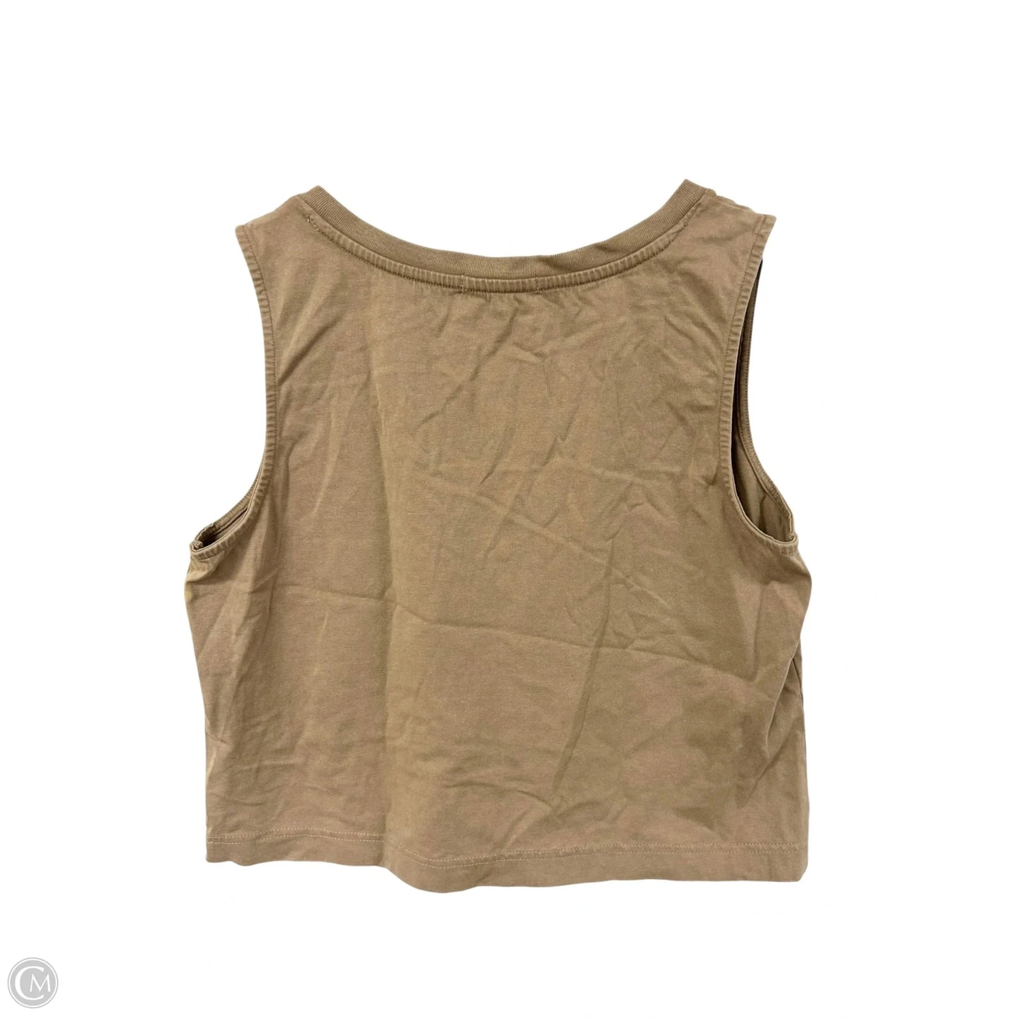 Top Sleeveless By Z Supply In Tan, Size: M