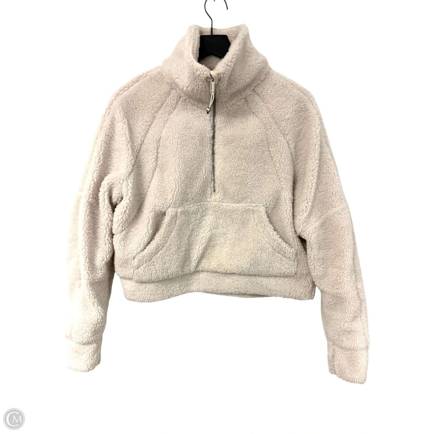 Sweatshirt Collar By Lululemon In White, Size: Xs
