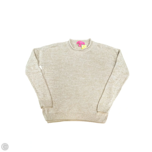 Sweater Designer By Lilly Pulitzer In Tan, Size: S