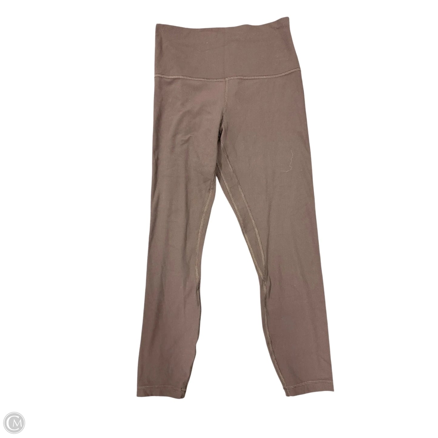 Athletic Leggings By Lululemon In Brown, Size: 8