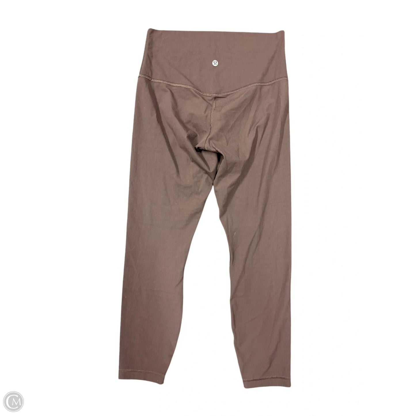 Athletic Leggings By Lululemon In Brown, Size: 8