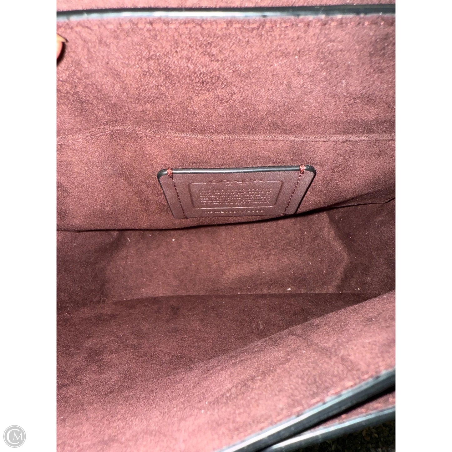 Handbag Designer By Coach, Size: Medium