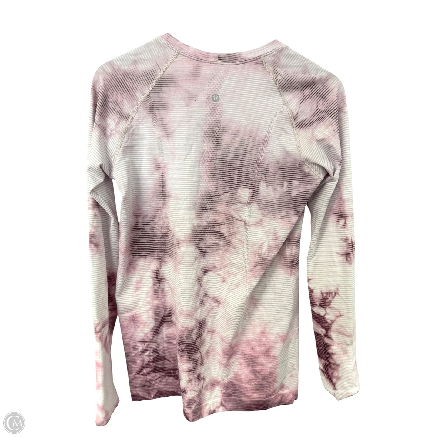Athletic Top Long Sleeve Crewneck By Lululemon In Purple, Size: 10