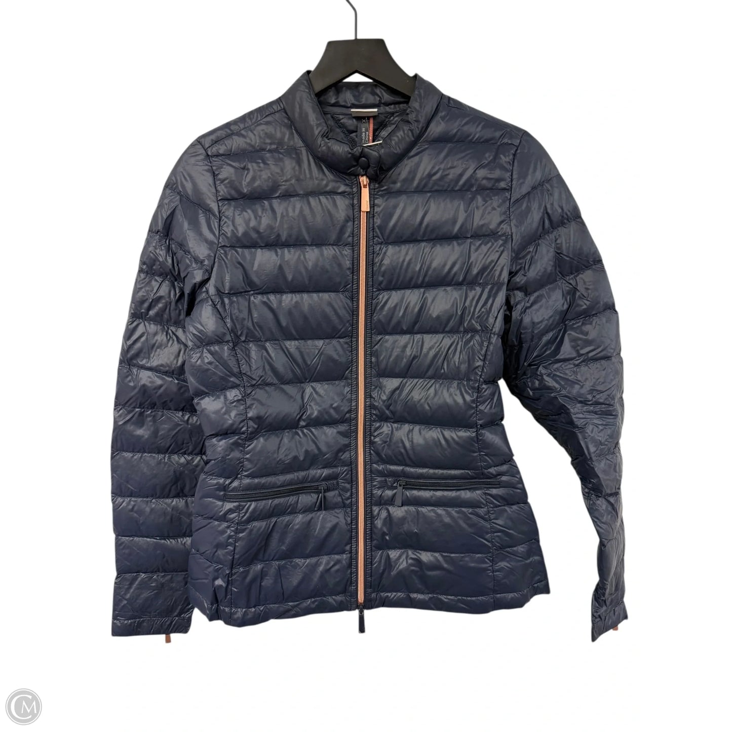 Jacket Puffer & Quilted By Cmb In Blue, Size: S