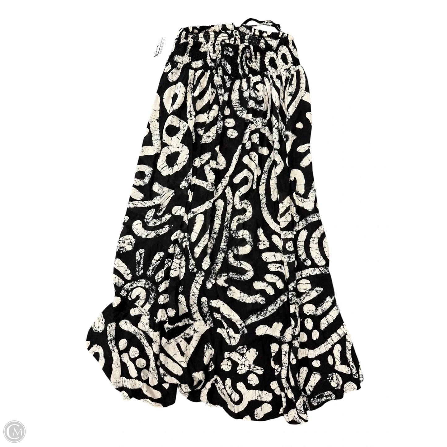Skirt Maxi By Haute Hippie In Black & White, Size: L