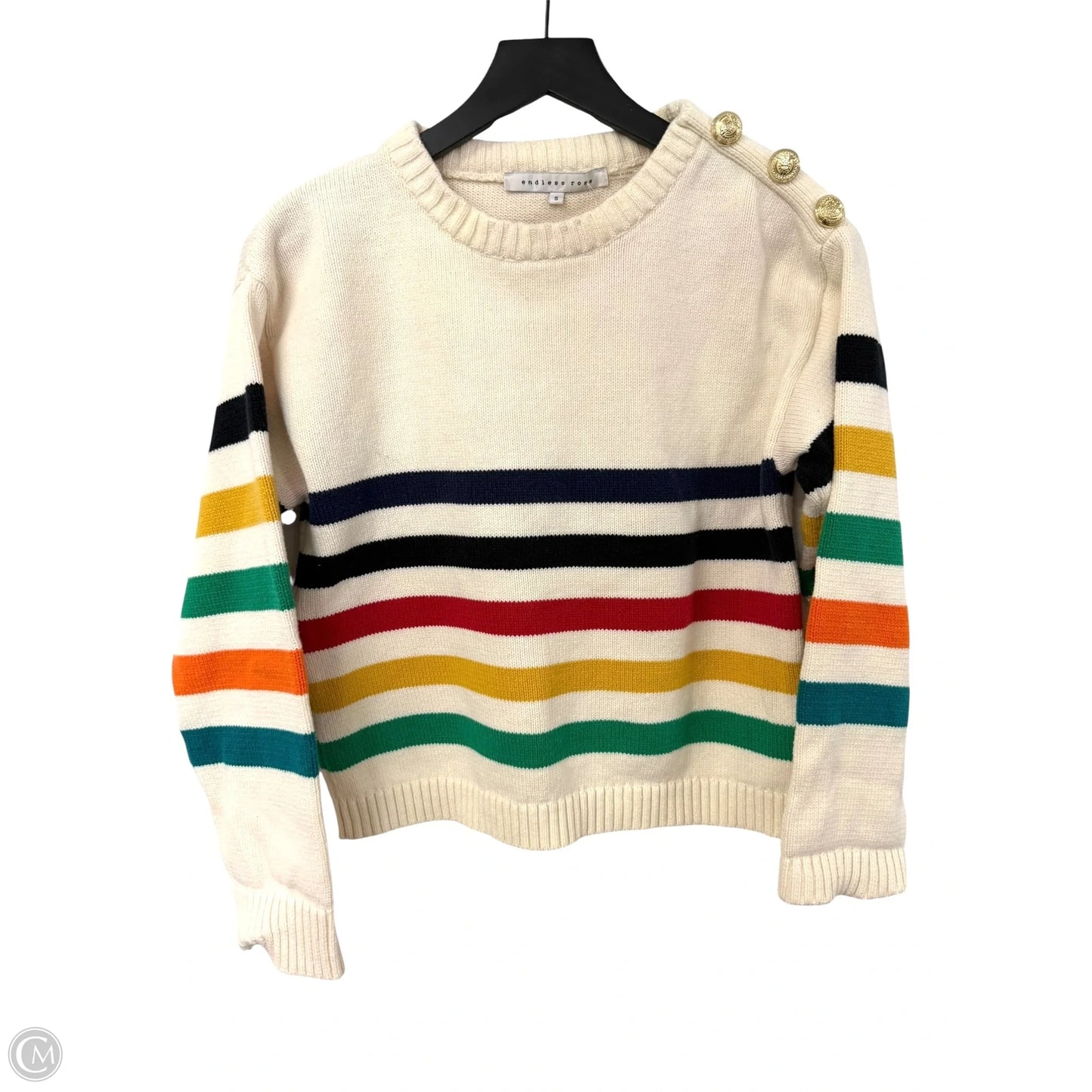Sweater By Endless Rose In Cream, Size: S