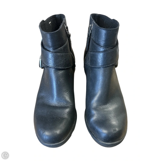 Boots Ankle Heels By Sorel In Black, Size: 7.5