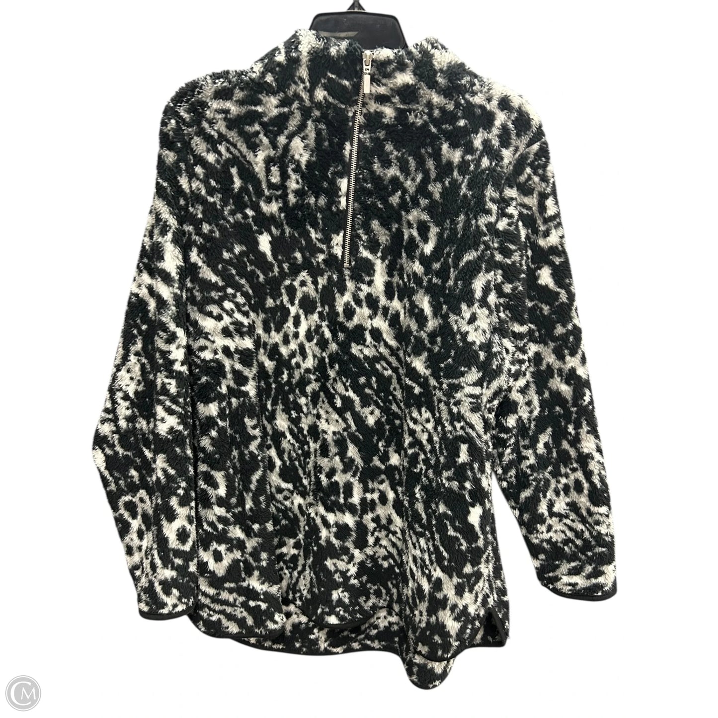 Sweatshirt Collar By Livi Active In Blue & Grey, Size: Xxl