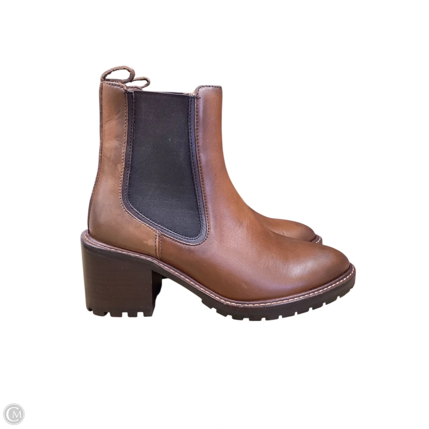 Boots Leather By Cma In Brown, Size: 7