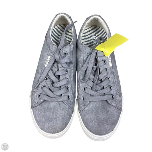 Shoes Sneakers By Taos In Grey, Size: 8.5
