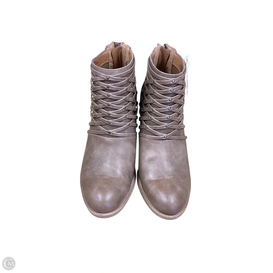 Shoes Heels Block By Sofft In Brown, Size: 7.5