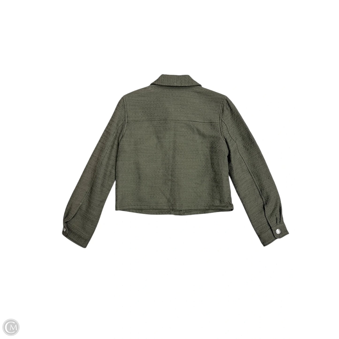Jacket Other By Express In Green, Size: Xs