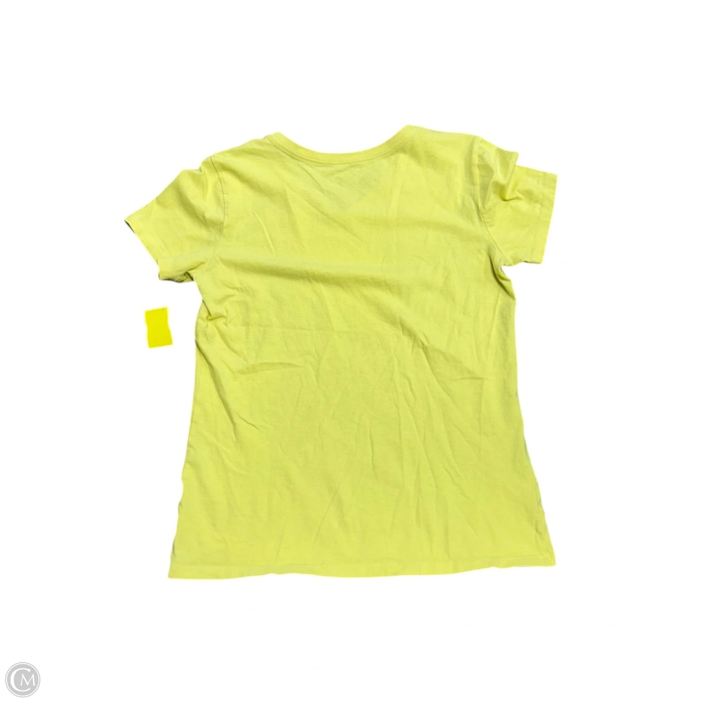 Top Short Sleeve Basic By Life Is Good In Yellow, Size: S