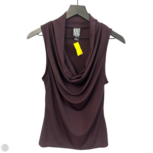 Top Sleeveless By Worthington In Purple, Size: M